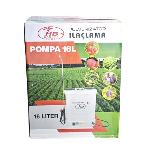 HX-16C HB Şarjlı İlaçlama Pompası 16lt - Pülverizatör