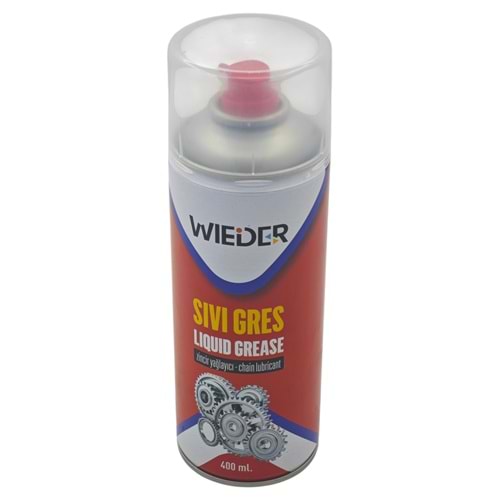 3011 Wieder Sıvı Gres Yağlayıcı Sprey 400ml