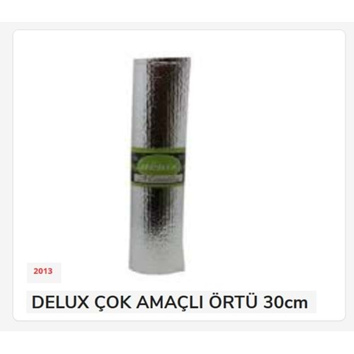 2013 Delux Çok Amaçlı Örtü 30Cm*1.7M -Metalize