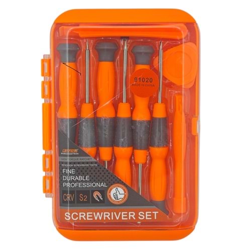 91020 Fuji Saatcı Tornavidası Seti 9prç