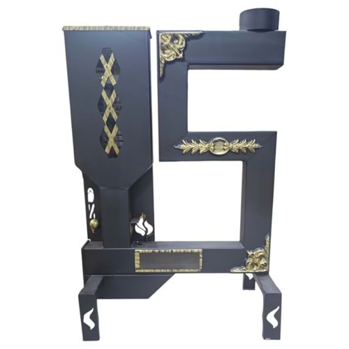 S100 İs Metal S Tipi Pelet Sobası 100cm