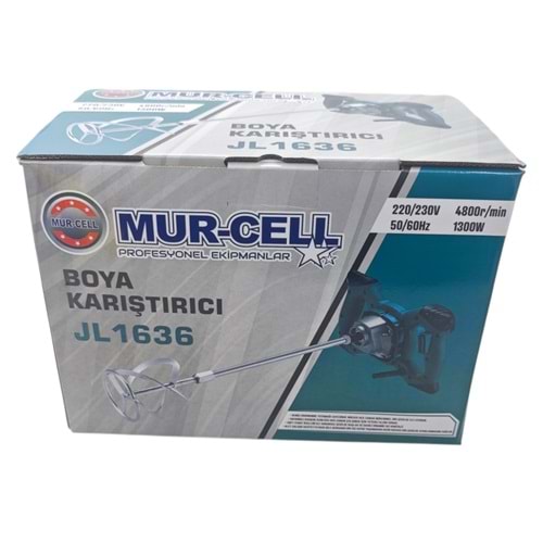 JL1636 Mur-Cell 220V Boya Karıştırıcı 1300W