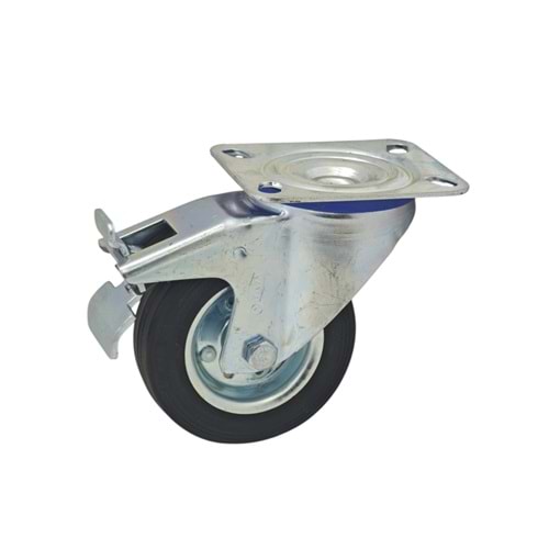 K3302 Kama SLP 100 F18 Servis Tekeri 100mm - Dönerli Firenli