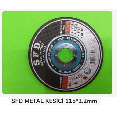 B0036 HAND SFD METAL KESİCİ 115*2.2mm