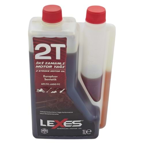 6351 Lexes 2T Motor Yağı 1lt - Ölçekli