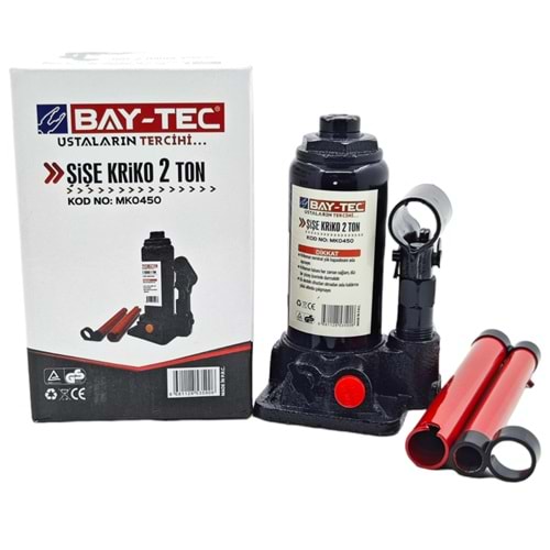 Mk0450 Bay-Tec Şişe Kriko 2 Ton