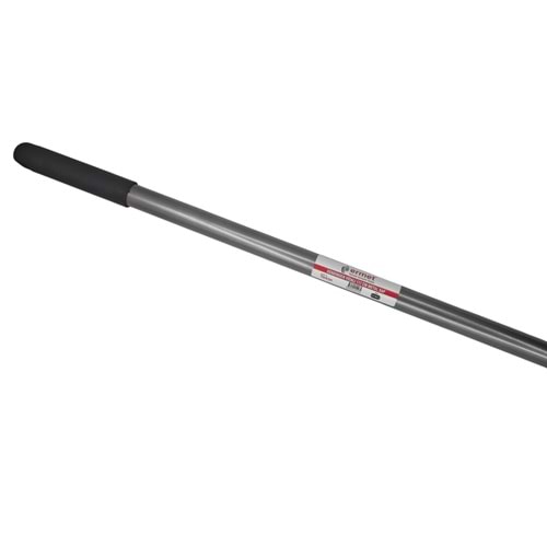 M015 Ermet Gri Metal Fırça Sapı 120cm - Kalın