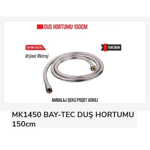 Mk1450 Bay-Tec Duş Hortumu 150Cm