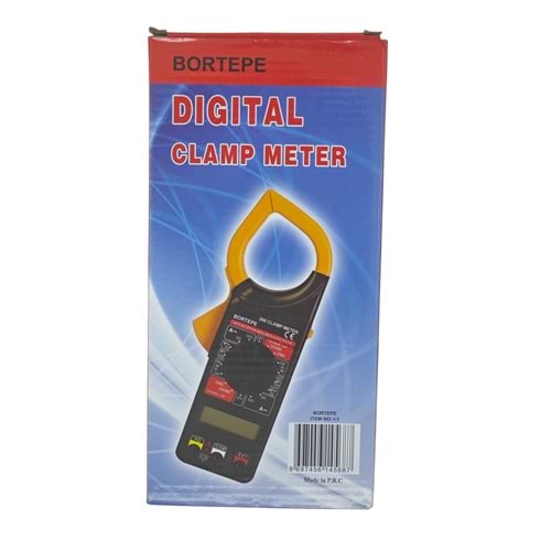 I-1 Bortepe DT266 Digital Mandallı Amper Metre