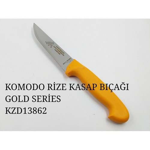 6 183 1 15 Komodo Gold Bıçak sarı sap