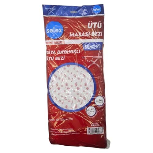 3968 Selex sÜNGERLİ Ütü Masası Bezi 140*50cm