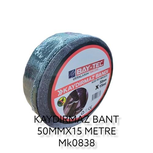 MK0838 BAY-TEC KAYDIRMAZ BAND 50mm*15m