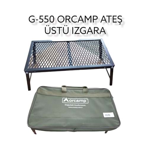 G-550 Orcamp Ateş Üstü Izgara - Büyük