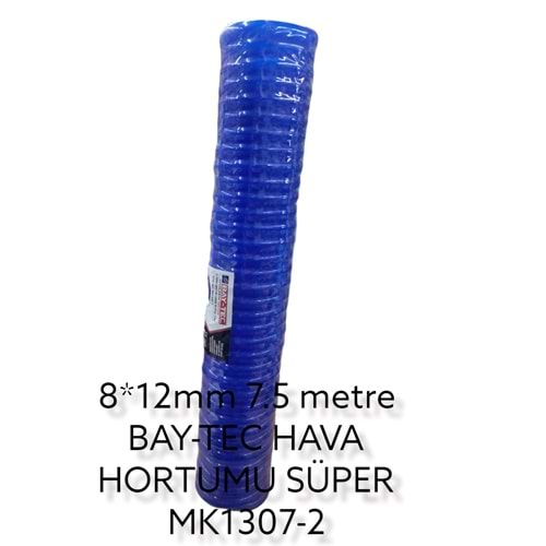 Mk1307-2 Bay-Tec Hava Hortumu 8*12Mm 7.5M - Süper