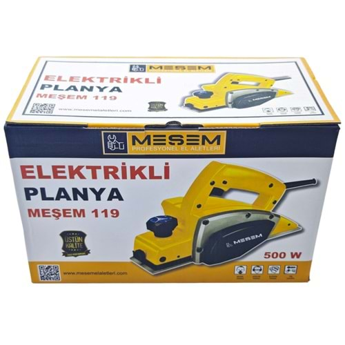 M-119 Meşem Elektrikli Planya 500W