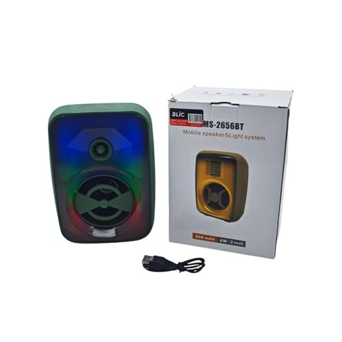 MS-2656BT Blic Mobile Multimedya Speaker 6W - USB-TF