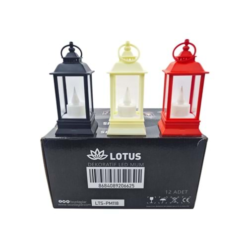 LTS-PM118 Lotus Dekoratif Led Gaz Lambası