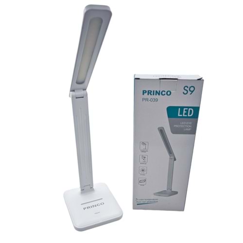 PR-039 Princo S9 Şarjlı Led Masa Lambası