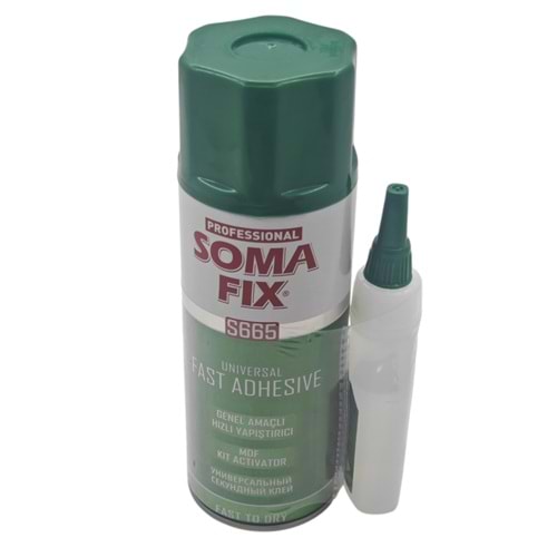 S665 Somafix Mdf Kıt Hızlı Yapıştırıcı 400ml+100gr