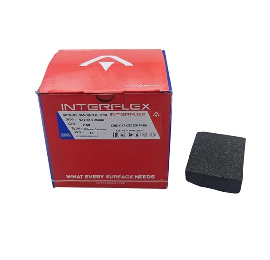 P-60 İnterflex Kübik Takoz Zımpara 60 Kum