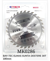 Mk0286 Bay-Tec Elmas Sunta Testere 30T 180mm