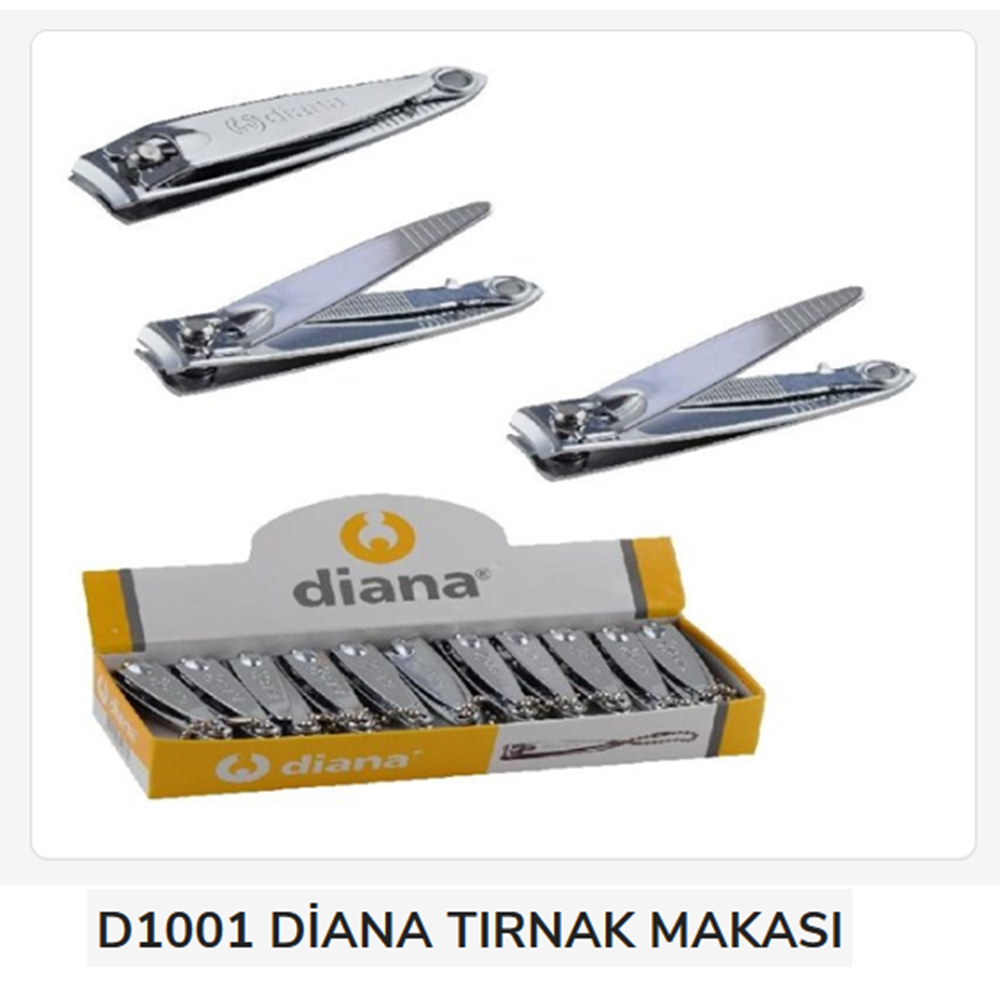 D1001 Diana Tırnak Makası (Sade Küçük)