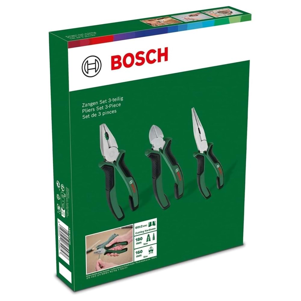 1 600 A02 C0S Bosch 3lü Pense-Yan Keski-Kargaburun Seti