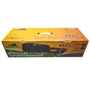 K53-S2 Komodo Şarjlı Çay Toplama Makinesi