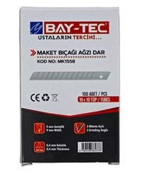 Mk1558 Bay-Tec Maket Bıçağı Ağzı 0,4Mm - Dar