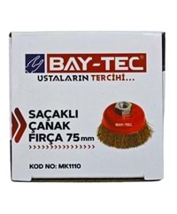 Mk1110 Bay-Tec Saçaklı Çanak Fırça 75Mm