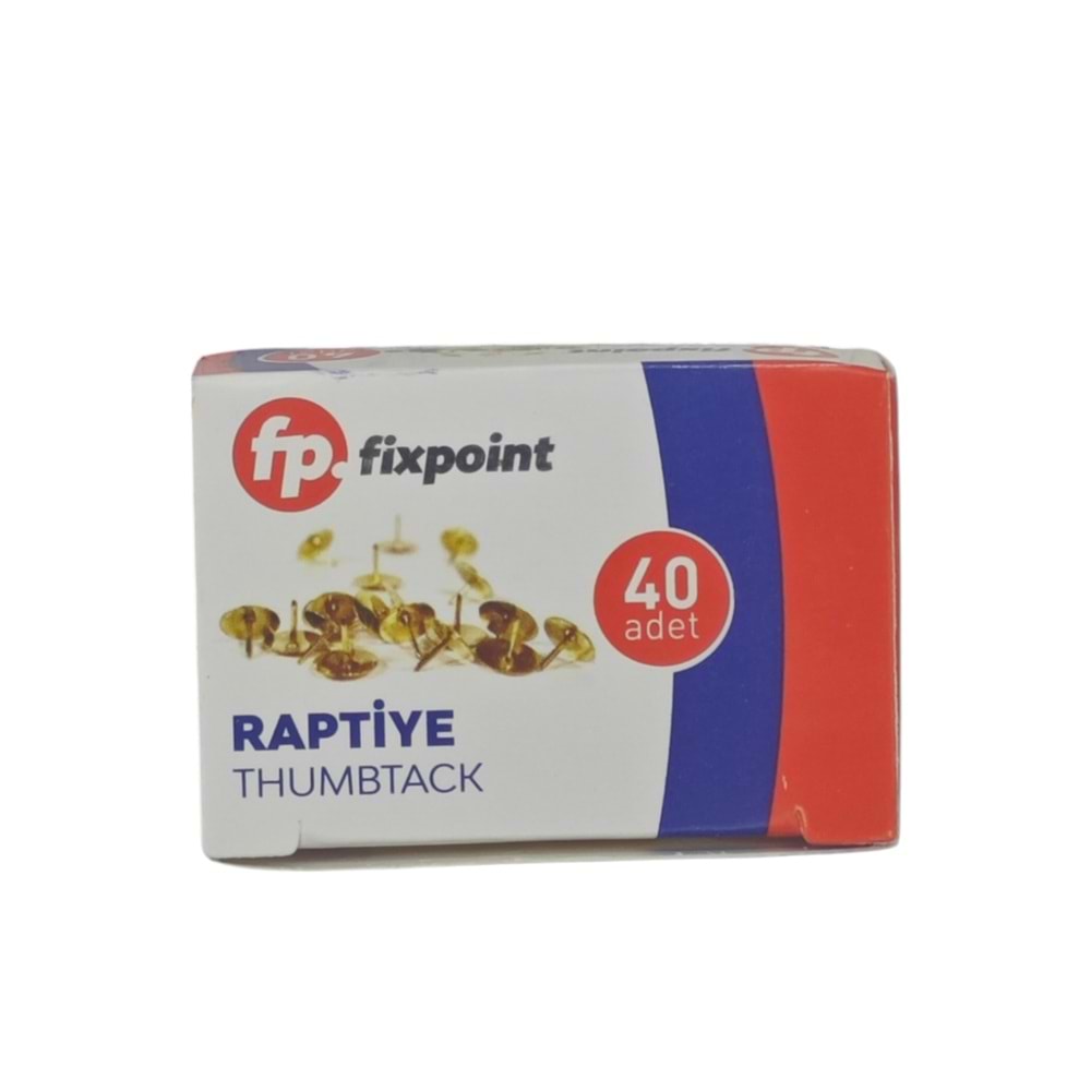 P-2435 Fixpoint Sarı Raptiye ±1 40lı