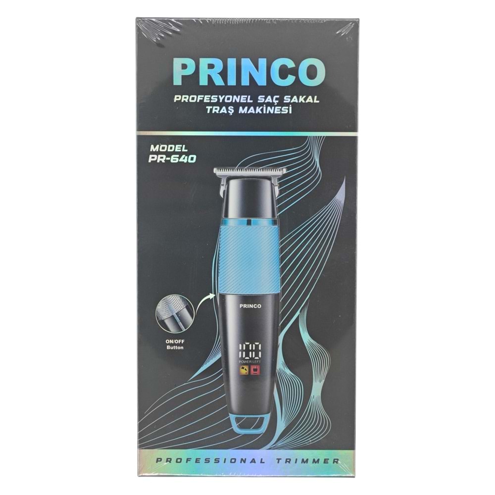 PR-640 Princo Şarjlı Saç Sakal Traş Makinesi