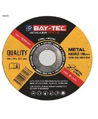 MK0100 Bay-Tec Metal Kesici 115*2,5*22mm