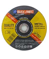 MK0110 Bay-Tec Metal Kesici 180*3*22mm
