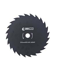 0299 Dmr Max Tırpan Testeresı 255mm 24T - Siyah