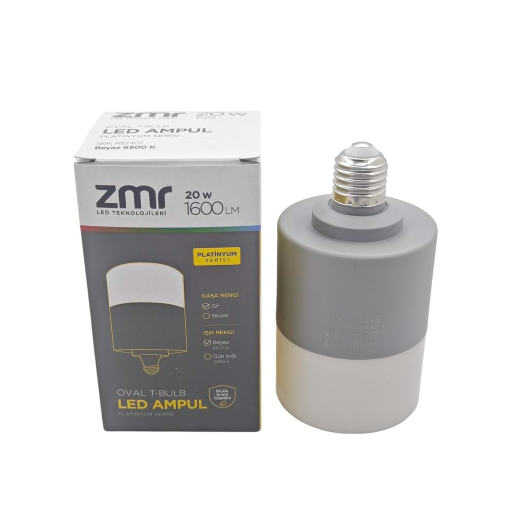 ZMR-114/G ZMR E27-20W Kristal T-Bulb Led Ampul