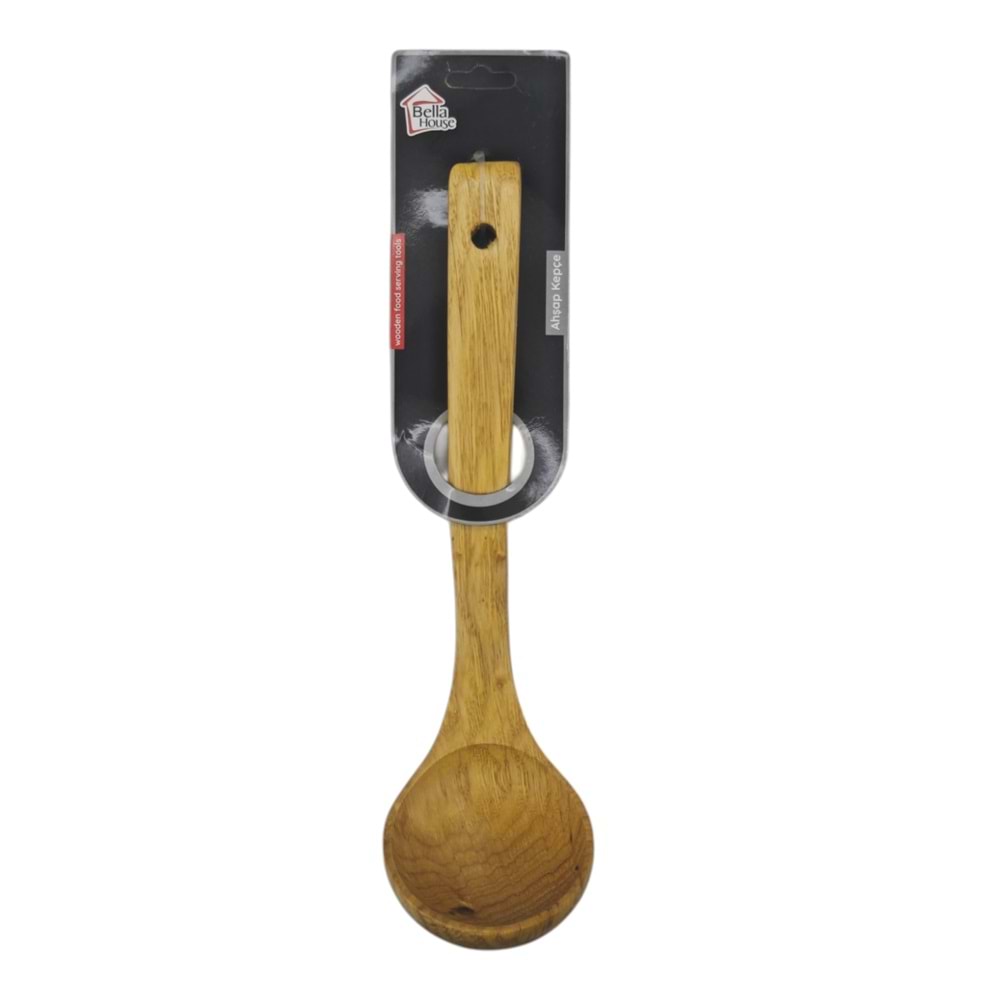 K-9945 Bella House Ahşap Kepçe 29cm