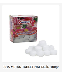 3015 Metan Tablet Naftalin 100gr