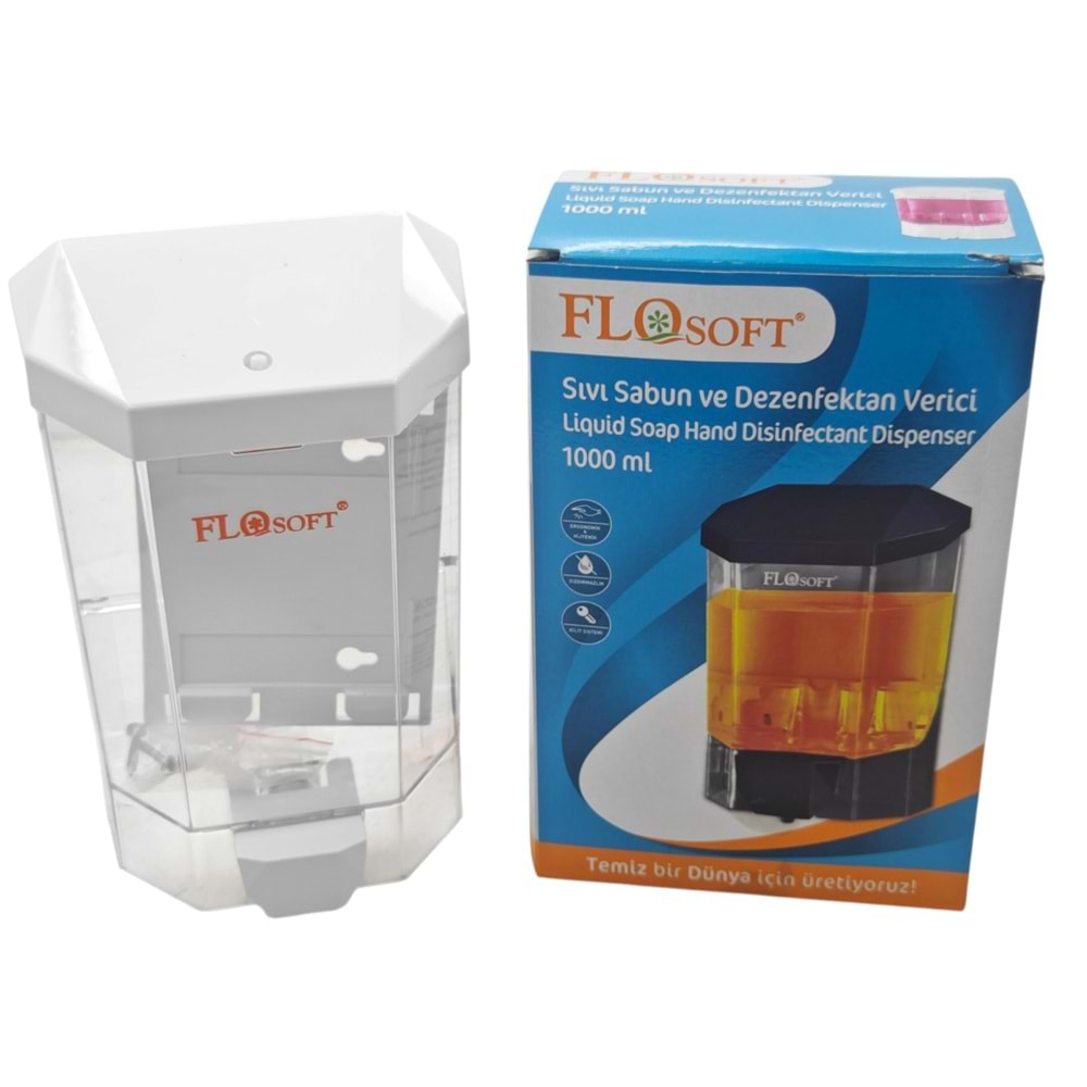 F086 Flora Sıvı Sabun Makinesı 1000ml
