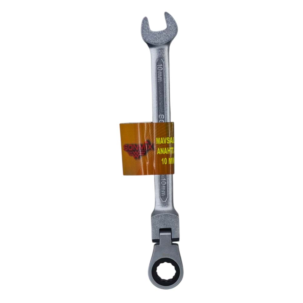 0010 Sonmix Mafsallı Cırcır Anahtar 10mm
