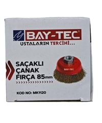 Mk1120 Bay-Tec Saçaklı Çanak Fırça 85Mm
