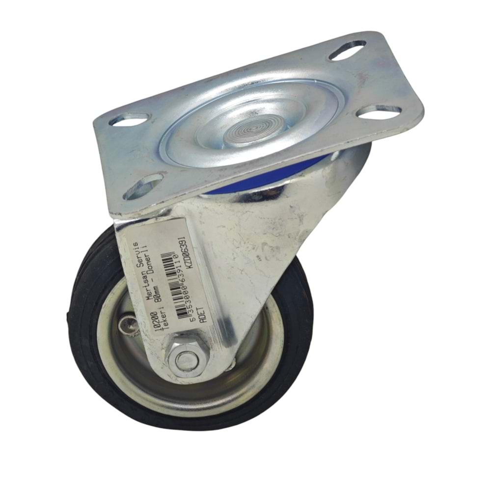 10200 Mertsan Servis Tekeri 80mm - Dönerli