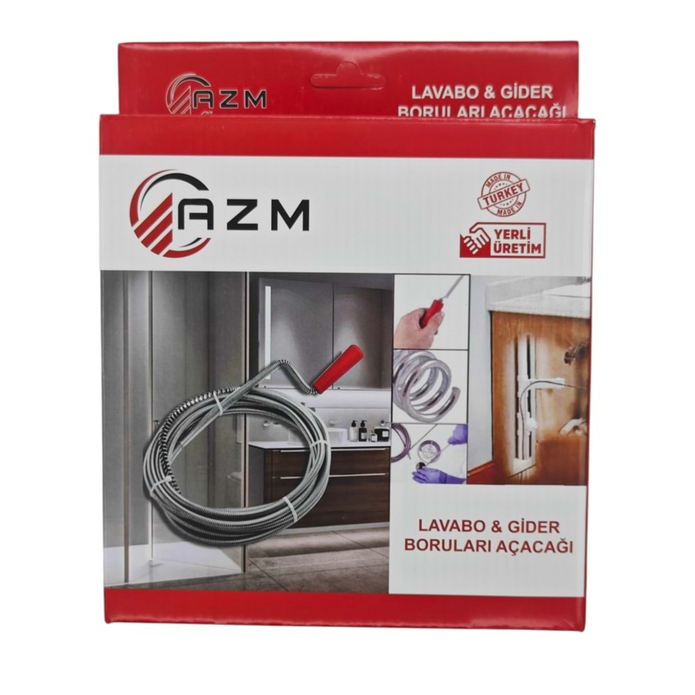 06879 AZM Lavabo ve Gider Boruları Açacağı 3m