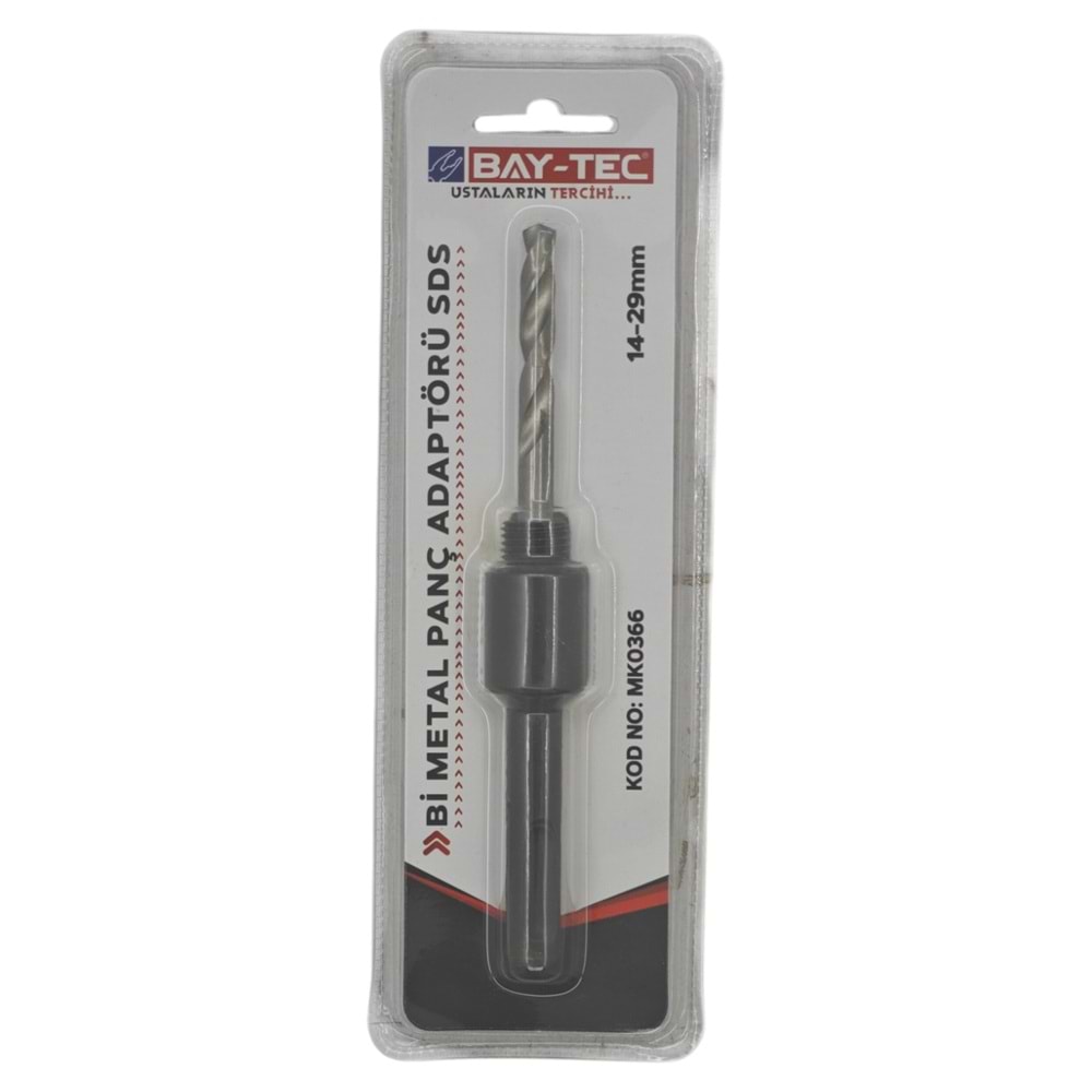 MK0366 Bay-Tec Bi Metal Panç Adaptörü 14-29mm - SDS