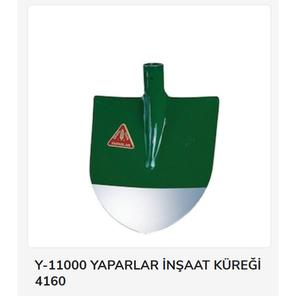 4160 Yapar 11000 İnşaat Küreği