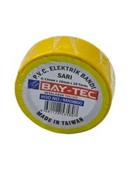 Mk0800 Bay-Tec Pvc Elektrik Bantı (Sarı)