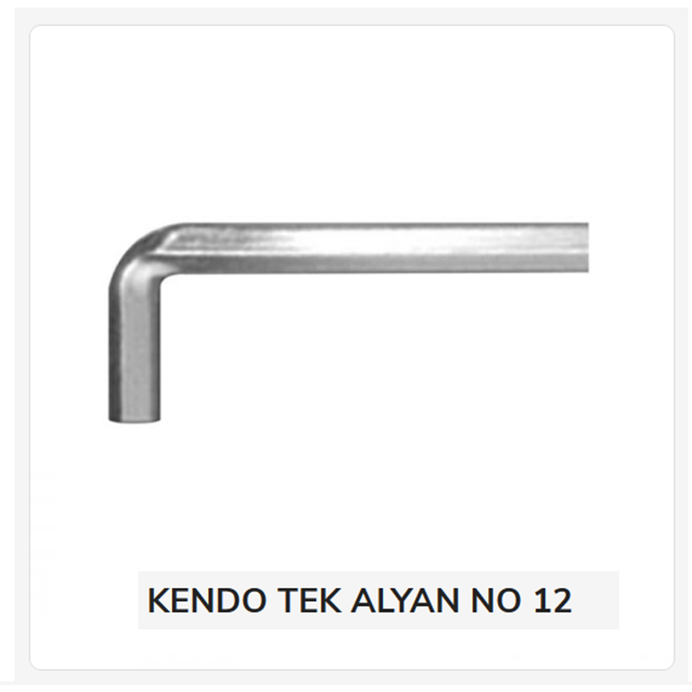 12070 Kendo Tek Alyan 12mm