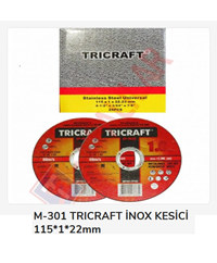 M-3301 Trıcraft İnox Kesici 115*1*22Mm