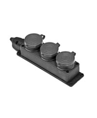 12178 Zirvesan Kauçuk Klemens Grup Priz 3Lü