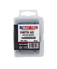 MU1850 Bay-Tec Yıldız Bits Uç PH2*50mm